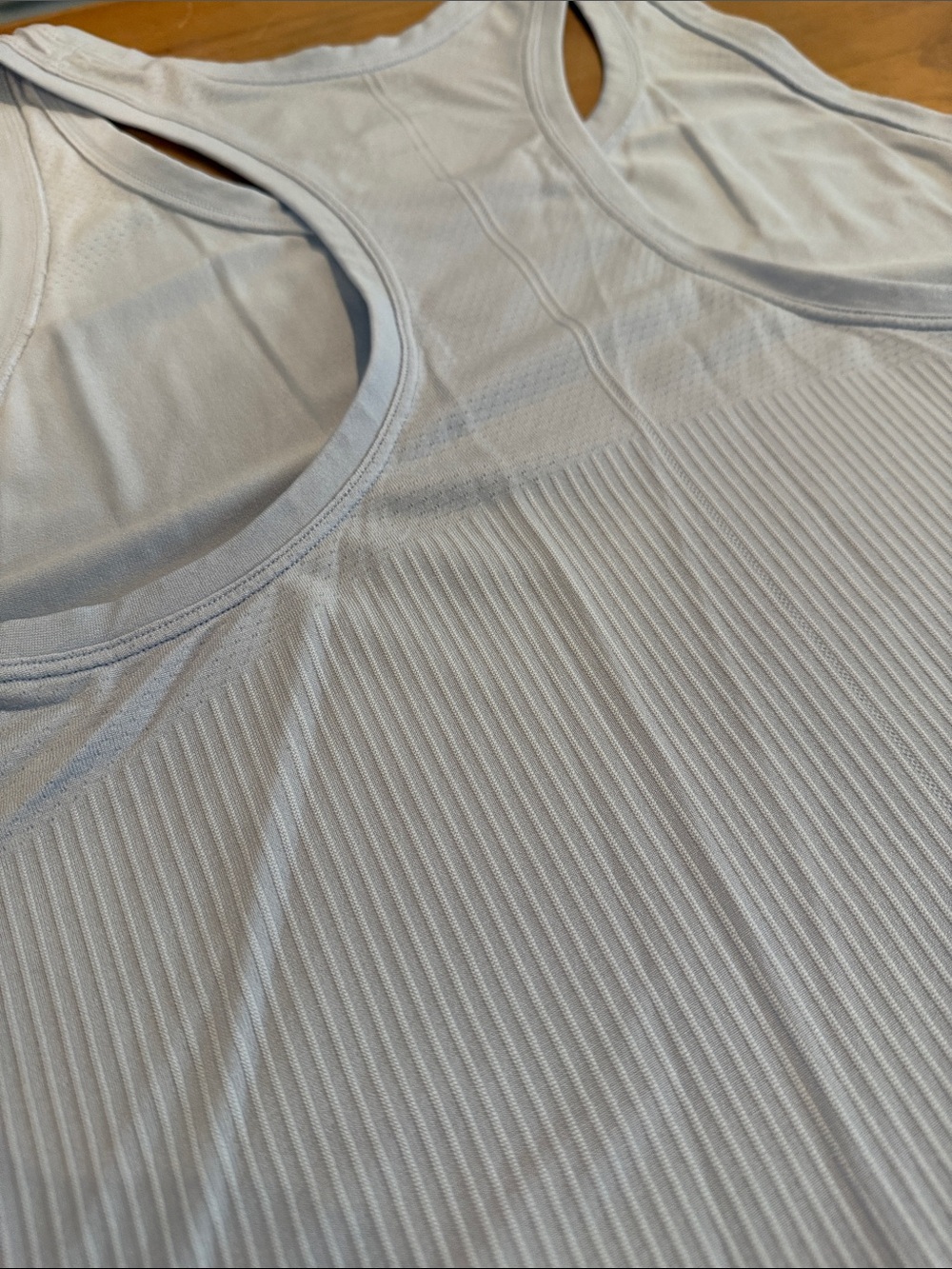 all in motion Light Blue Racerback Tank Top - Picture 3 of 3